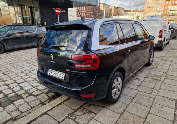 Citroen C4 SpaceTourer cena 44000 przebieg: 216000, rok produkcji 2018 z Wrocław małe 172